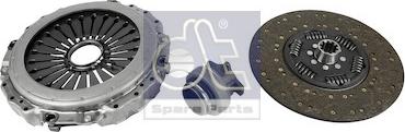 DT Spare Parts 5.95019 - Комплект зчеплення autozip.com.ua
