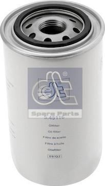DT Spare Parts 5.45116 - Масляний фільтр autozip.com.ua