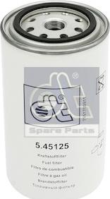 DT Spare Parts 5.45125 - Паливний фільтр autozip.com.ua