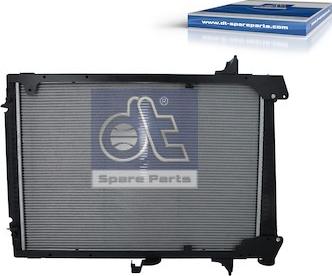 DT Spare Parts 5.45249 - Радіатор, охолодження двигуна autozip.com.ua