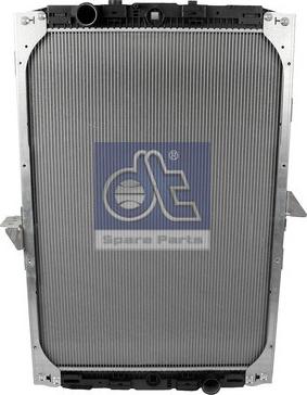 DT Spare Parts 5.45252 - Радіатор, охолодження двигуна autozip.com.ua