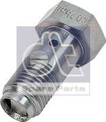 DT Spare Parts 5.40076 - Клапан, паливна система autozip.com.ua