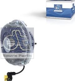 DT Spare Parts 5.41611 - Зчеплення, вентилятор радіатора autozip.com.ua