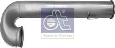 DT Spare Parts 5.11068 - Труба вихлопного газу autozip.com.ua