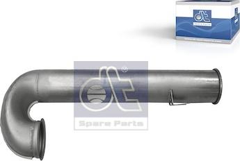 DT Spare Parts 5.11067 - Труба вихлопного газу autozip.com.ua