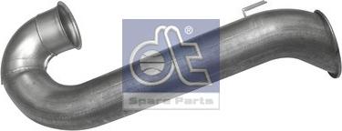 DT Spare Parts 5.11017 - Труба вихлопного газу autozip.com.ua