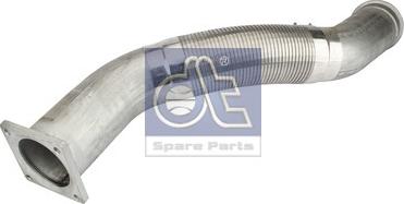 DT Spare Parts 5.11020 - Труба вихлопного газу autozip.com.ua