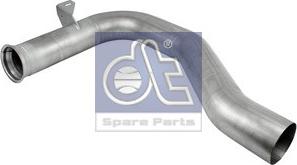 DT Spare Parts 5.11072 - Труба вихлопного газу autozip.com.ua