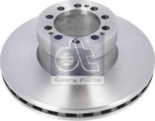 DT Spare Parts 5.21255 - Гальмівний диск autozip.com.ua