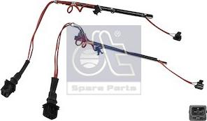 DT Spare Parts 6.95172 - Сигналізатор, знос гальмівних колодок autozip.com.ua