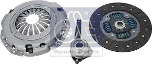 DT Spare Parts 6.93050 - Комплект зчеплення autozip.com.ua