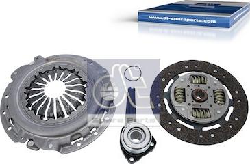 DT Spare Parts 6.93053 - Комплект зчеплення autozip.com.ua