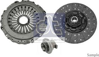 DT Spare Parts 6.93002 - Комплект зчеплення autozip.com.ua