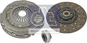 DT Spare Parts 6.93011 - Комплект зчеплення autozip.com.ua
