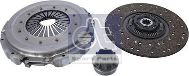 DT Spare Parts 6.93033 - Комплект зчеплення autozip.com.ua