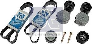 DT Spare Parts 6.92402 - Натягувач ременя, клинові зуб. autozip.com.ua