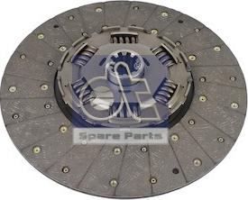 DT Spare Parts 6.40105 - Диск зчеплення autozip.com.ua