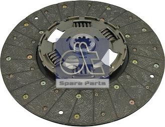 DT Spare Parts 6.40107 - Диск зчеплення autozip.com.ua