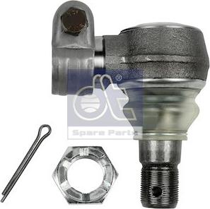 DT Spare Parts 6.51204 - Кульовий шарнір, демпфер рульового autozip.com.ua