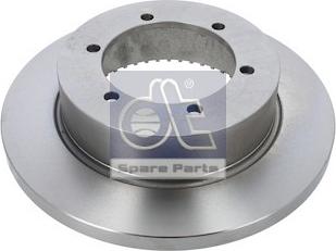DT Spare Parts 6.60026 - Гальмівний диск autozip.com.ua