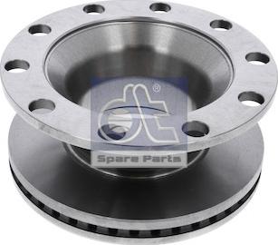 DT Spare Parts 6.61043 - Гальмівний диск autozip.com.ua