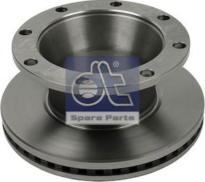 DT Spare Parts 6.61011 - Гальмівний диск autozip.com.ua