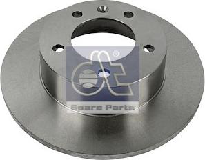 DT Spare Parts 6.61033 - Гальмівний диск autozip.com.ua