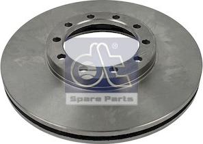 DT Spare Parts 6.61021 - Гальмівний диск autozip.com.ua