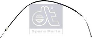 DT Spare Parts 6.62031 - Трос, гальмівна система autozip.com.ua