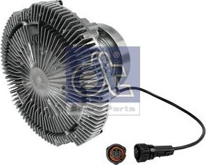 DT Spare Parts 6.35033 - Зчеплення, вентилятор радіатора autozip.com.ua