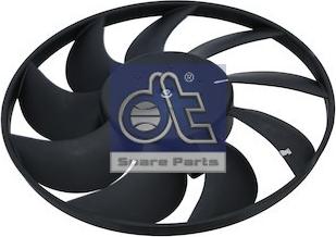 DT Spare Parts 6.35102 - Крильчатка вентилятора, охолодження двигуна autozip.com.ua