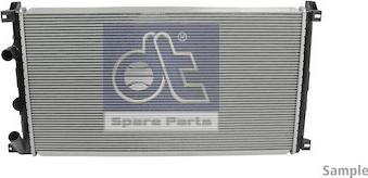 DT Spare Parts 6.35240 - Радіатор, охолодження двигуна autozip.com.ua