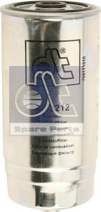 DT Spare Parts 6.33212 - Паливний фільтр autozip.com.ua