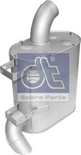 DT Spare Parts 6.37005 - Середній / кінцевий глушник ОГ autozip.com.ua