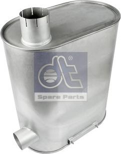 DT Spare Parts 6.37000 - Середній / кінцевий глушник ОГ autozip.com.ua