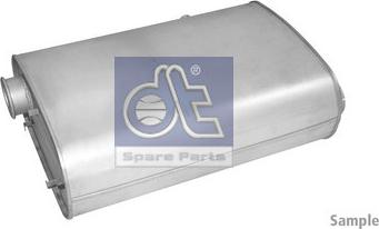 DT Spare Parts 6.37016 - Середній / кінцевий глушник ОГ autozip.com.ua
