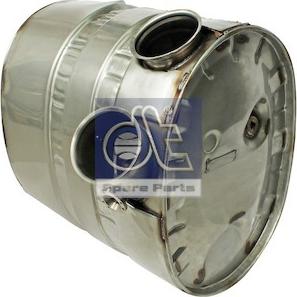 DT Spare Parts 6.37018 - Середній / кінцевий глушник ОГ autozip.com.ua