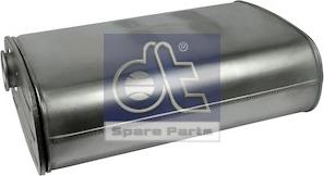 DT Spare Parts 6.37029 - Середній / кінцевий глушник ОГ autozip.com.ua