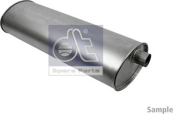 DT Spare Parts 6.37022 - Середній / кінцевий глушник ОГ autozip.com.ua