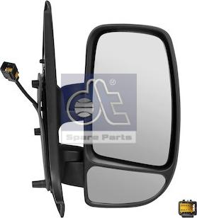 DT Spare Parts 6.75221 - Зовнішнє дзеркало, кабіна водія autozip.com.ua