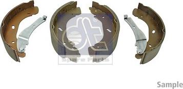 DT Spare Parts 14.94026 - Комплект гальм, барабанний механізм autozip.com.ua