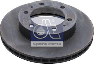 DT Spare Parts 14.43025 - Гальмівний диск autozip.com.ua