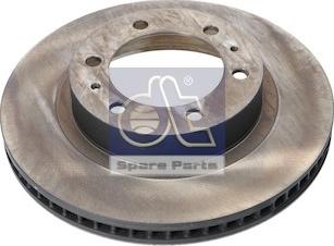 DT Spare Parts 14.43027 - Гальмівний диск autozip.com.ua