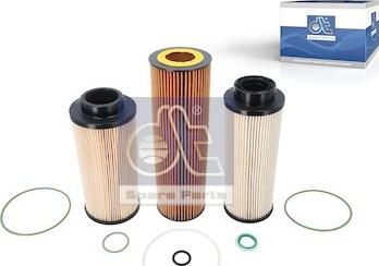 DT Spare Parts 1.00118 - Комплект фільтра autozip.com.ua