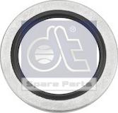 DT Spare Parts 1.14468 - Кільце ущільнювача, нарізна пробка мастилозливного отвору autozip.com.ua