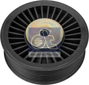 DT Spare Parts 1.11107 - Паразитний / провідний ролик, поліклиновий ремінь autozip.com.ua