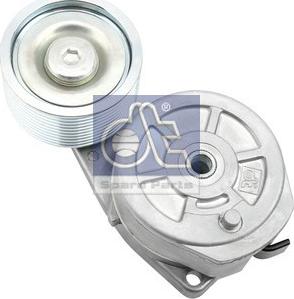 DT Spare Parts 1.11187 - Натягувач ременя, клинові зуб. autozip.com.ua