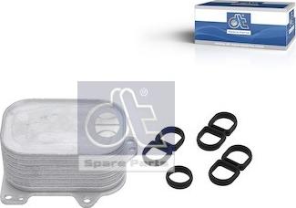 DT Spare Parts 11.13027 - Масляний радіатор, рухове масло autozip.com.ua