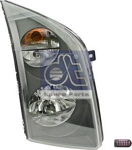 DT Spare Parts 11.84109 - Основна фара autozip.com.ua