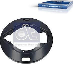 DT Spare Parts 1.18192 - Гальмівна несуча пластина autozip.com.ua